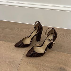 ALDO Snakeskin Heels
